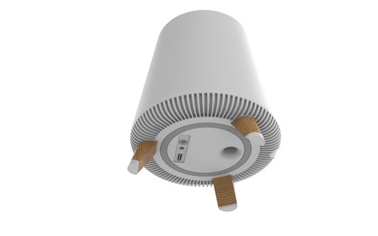 CAIXA ACUSTICA SMART BT LUMI ACAB MADEIRA WAVEONE