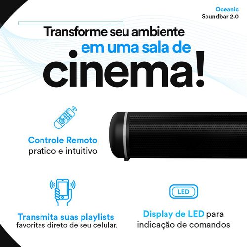 SOUNDBAR WAVEONE 2.0 OCEANIC