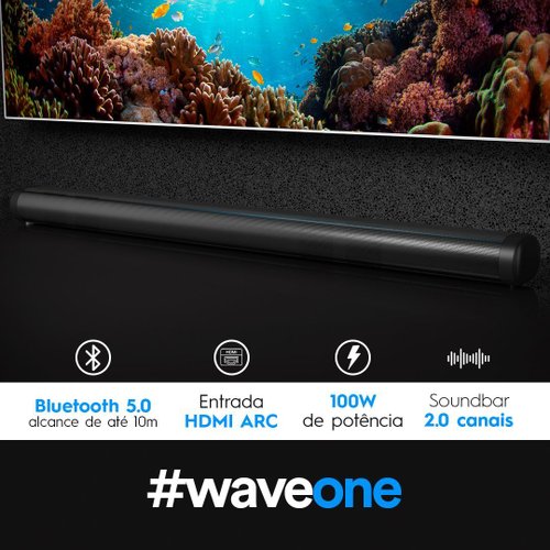 SOUNDBAR WAVEONE 2.0 OCEANIC