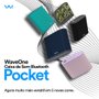 CAIXA ACUSTICA BT POCKET PRATA, WAVEONE