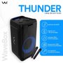 CAIXA DE SOM BLUETOOTH AMPLIFICADA WAVEONE THUNDER COM LED