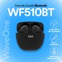 Fone de Ouvido Bluetooth TWS WF510BT WaveOne c/ Cancelamento de Ruído, Modo Ambiente e 25h de bateria