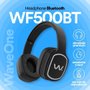 Fone de Ouvido Bluetooth WF500BT WaveOne Headphone IPX4  Preto WaveOne
