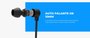 FONE DE OUVIDO WAVEONE WF50 PRETO, C/MIC